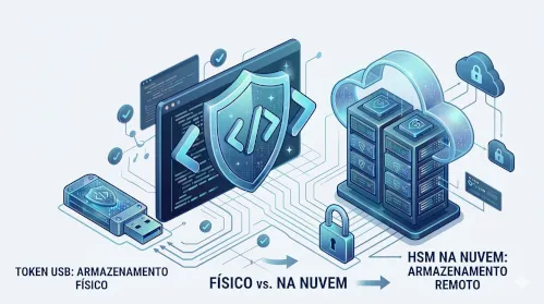 Armazenamento dos certificados Code Signing